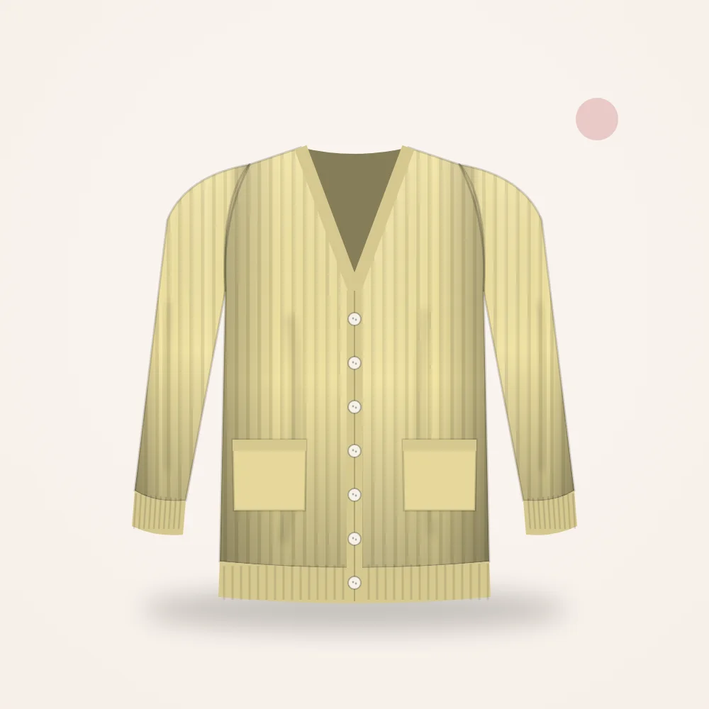 Cardigan Bambina con Bottoncini
