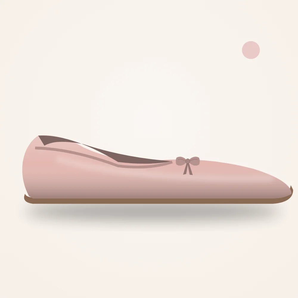 Ballerine in Pelle