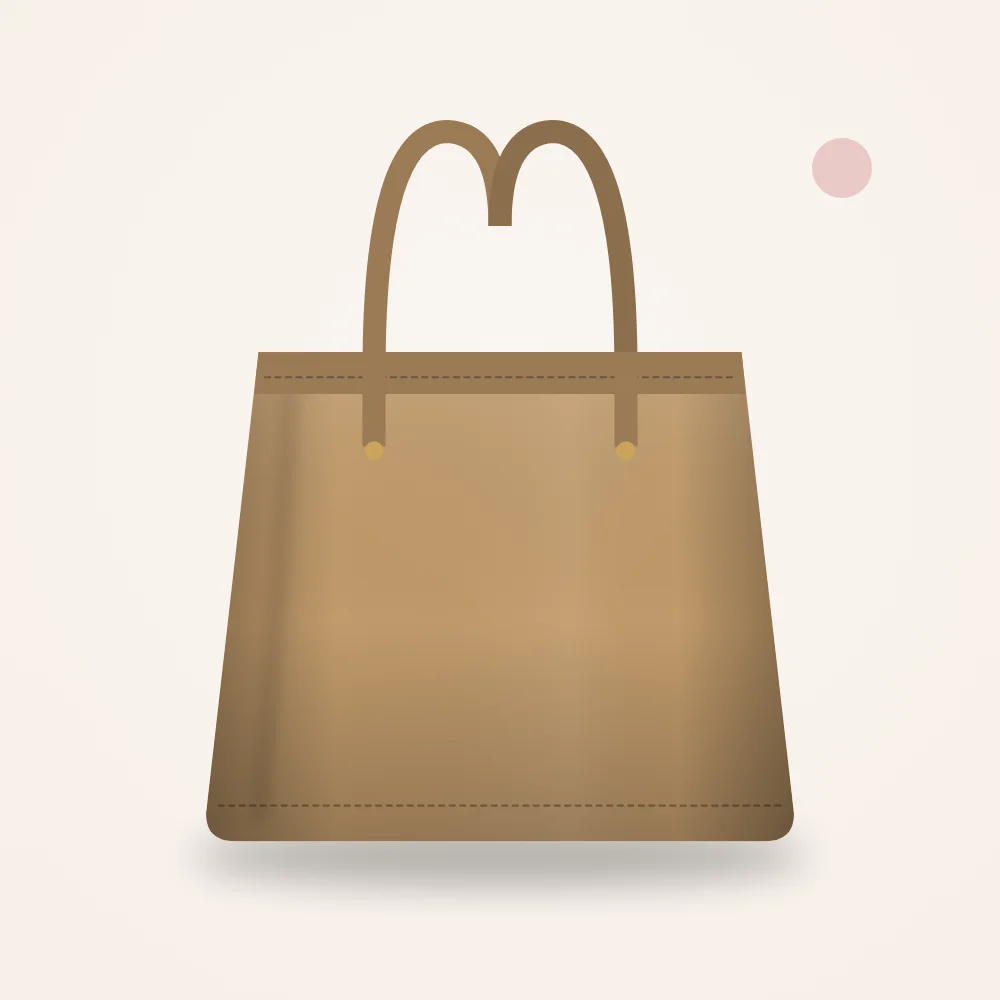 Shopper in Pelle