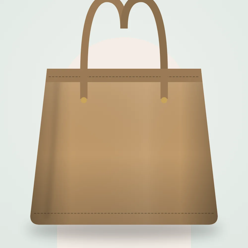 Shopper in Pelle