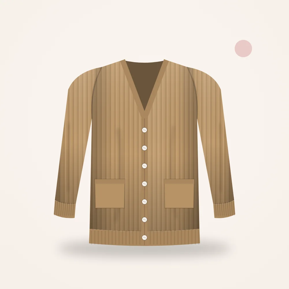 Cardigan in Misto Cashmere