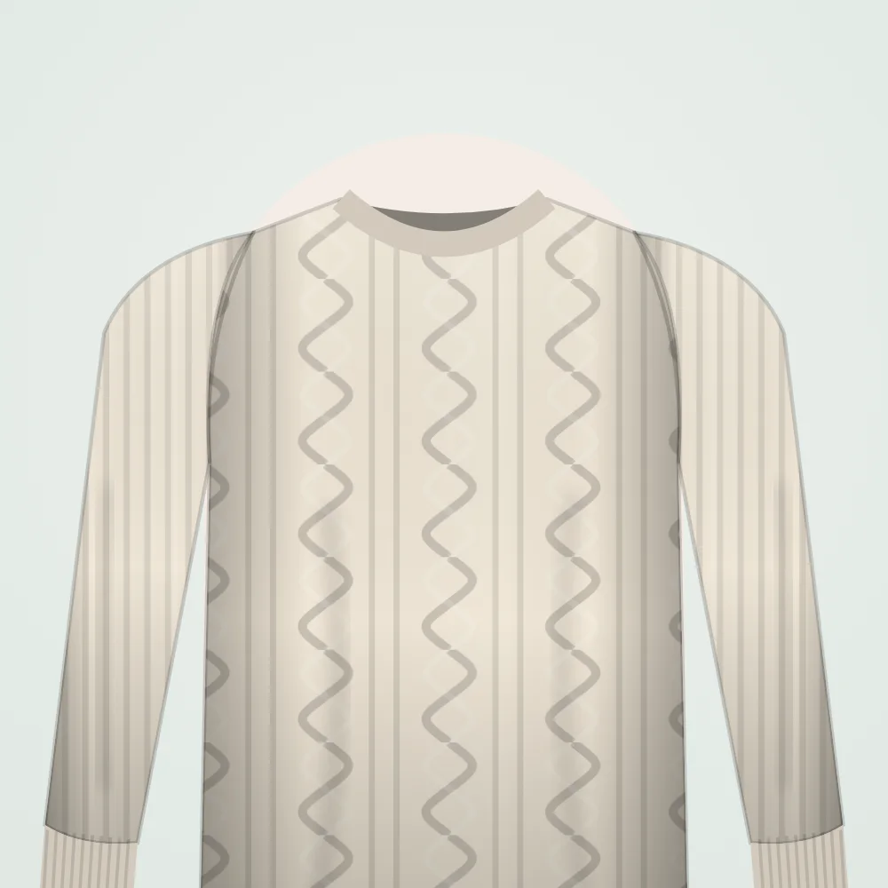 Maglione a Trecce